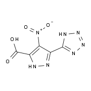 4-Nitro-3-(1H-tetrazol-5-yl)-1H-pyrazole-5-carboxylic acid