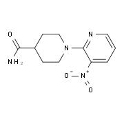 1-(3-Nitropyridin-2-yl)piperidine-4-carboxamide