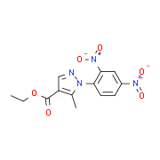 Ethyl 1-(2,4-dinitrophenyl)-5-methyl-1H-pyrazole-4-carboxylate