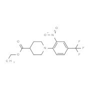 Ethyl 1-[2-Nitro-4-(trifluoromethyl)phenyl]-piperidine-4-carboxylate