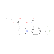 Ethyl 1-[2-Nitro-4-(trifluoromethyl)phenyl)-piperidine-3-carboxylate