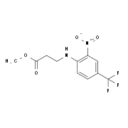 Methyl 3-[2-nitro-4-(trifluoromethyl)anilino]propanoate