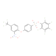 2,3,4,5,6-Pentafluorophenyl 4-[2-nitro-4-(trifluoromethyl)phenoxy]benzenesulfonate
