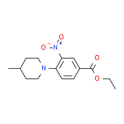 Ethyl 3-Nitro-4-(4-methylpiperidin-1-yl)benzoate