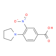 3-Nitro-4-(pyrrolidin-1-yl)benzoic acid