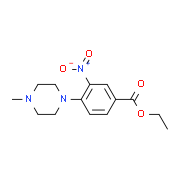 Ethyl 3-nitro-4-(4-methylpiperazin-1-yl)benzoate