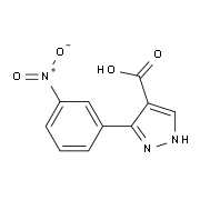 3-(3-Nitrophenyl)-1H-pyrazole-4-carboxylic acid