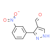 3-(3-Nitrophenyl)-1H-pyrazole-4-carbaldehyde