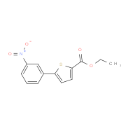 Ethyl 5-(3-nitrophenyl)-2-thiophenecarboxylate