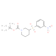 tert-butyl 3-(3-nitrophenylsulfonyl)piperidine-1-carboxylate