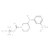 tert-butyl 3-(3-nitrophenylsulfinyl)piperidine-1-carboxylate
