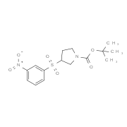 (R)-tert-butyl 3-(3-nitrophenylsulfonyl)pyrrolidine-1-carboxylate