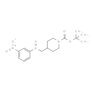tert-butyl 4-((3-nitrophenylsulfinyl)methyl)piperidine-1-carboxylate
