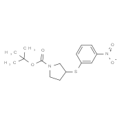 tert-butyl 3-(3-nitrophenylthio)pyrrolidine-1-carboxylate