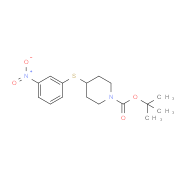 tert-butyl 4-(3-nitrophenylthio)piperidine-1-carboxylate