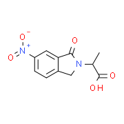 2-(6-Nitro-1-oxo-1,3-dihydro-isoindol-2-yl)-propionic acid