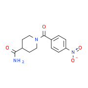 1-(4-Nitrobenzoyl)-4-piperidinecarboxamide