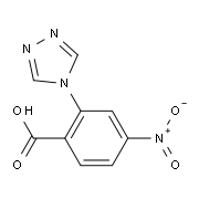 4-Nitro-2-(4H-1,2,4-triazol-4-yl)benzoic acid