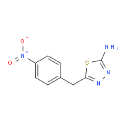5-(4-Nitro-benzyl)-[1,3,4]thiadiazol-2-ylamine