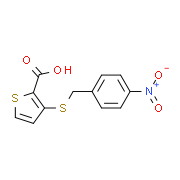 3-[(4-Nitrobenzyl)sulfanyl]-2-thiophenecarboxylicacid