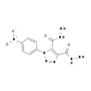 1-(4-Nitrophenyl)-1H-1,2,3-triazole-4,5-dicarbohydrazide