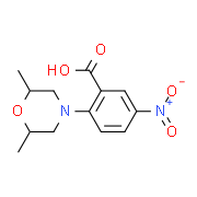 5-Nitro-2-(2,6-dimethylmorpholin-4-yl)benzoic acid