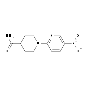 1-(5-Nitropyridin-2-yl)piperidine-4-carboxamide