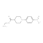Ethyl 1-(4-nitrophenyl)-4-piperidinecarboxylate