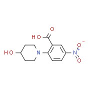 5-Nitro-2-(piperidin-4-ol-1-yl)benzoic acid