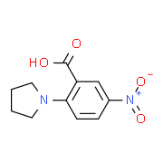5-Nitro-2-(pyrrolidin-1-yl)benzoic acid