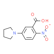 2-Nitro-5-(pyrrolidin-1-yl)benzoic acid