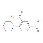 5-Nitro-2-(piperidine-1-yl)benzoic acid