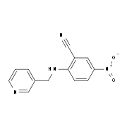 5-Nitro-2-[(pyridin-3-ylmethyl)amino]benzonitrile