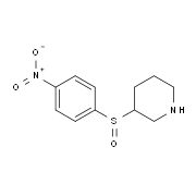 3-(4-Nitro-benzenesulfinyl)-piperidine