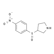 (R)-3-(4-Nitro-benzenesulfinyl)-pyrrolidine