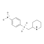 2-(4-Nitro-benzenesulfonylmethyl)-piperidine
