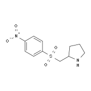 2-(4-Nitro-benzenesulfonylmethyl)-pyrrolidine