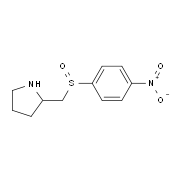 2-(4-Nitro-benzenesulfinylmethyl)-pyrrolidine
