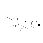 3-(4-Nitro-benzenesulfonylmethyl)-pyrrolidine