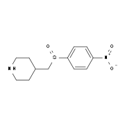 4-(4-Nitro-benzenesulfinylmethyl)-piperidine