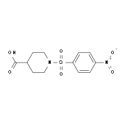 1-[(4-Nitrophenyl)sulfonyl]-4-piperidinecarboxylic acid