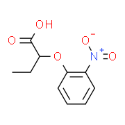 2-(2-Nitrophenoxy)butanoic acid