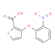 3-(2-Nitrophenoxy)-2-thiophenecarboxylic acid