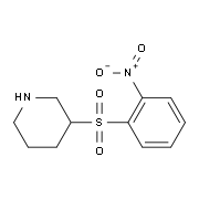 3-(2-nitrophenylsulfonyl)piperidine