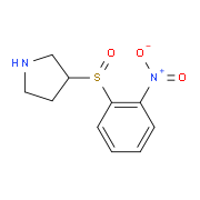 (R)-3-((R)-2-nitrophenylsulfinyl)pyrrolidine