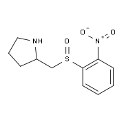 2-((2-nitrophenylsulfinyl)methyl)pyrrolidine
