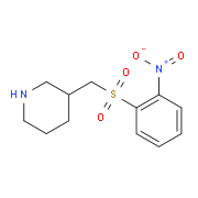 3-((2-nitrophenylsulfonyl)methyl)piperidine