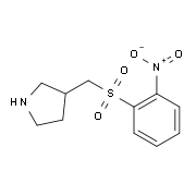 3-((2-nitrophenylsulfonyl)methyl)pyrrolidine