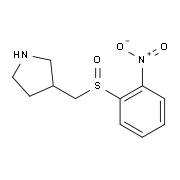 3-((2-nitrophenylsulfinyl)methyl)pyrrolidine