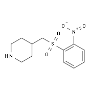 4-((2-nitrophenylsulfonyl)methyl)piperidine